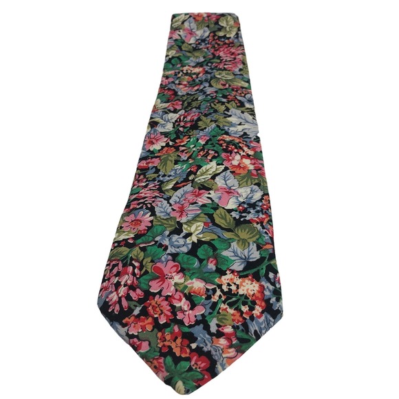 FLING Floral Necktie - Picture 4 of 5
